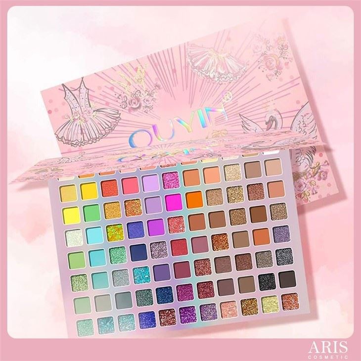 88 Colors Colorful Eyeshadow Makeup Palette Pigmented Natural Matte Shimmer Metallic Glitter Make Up