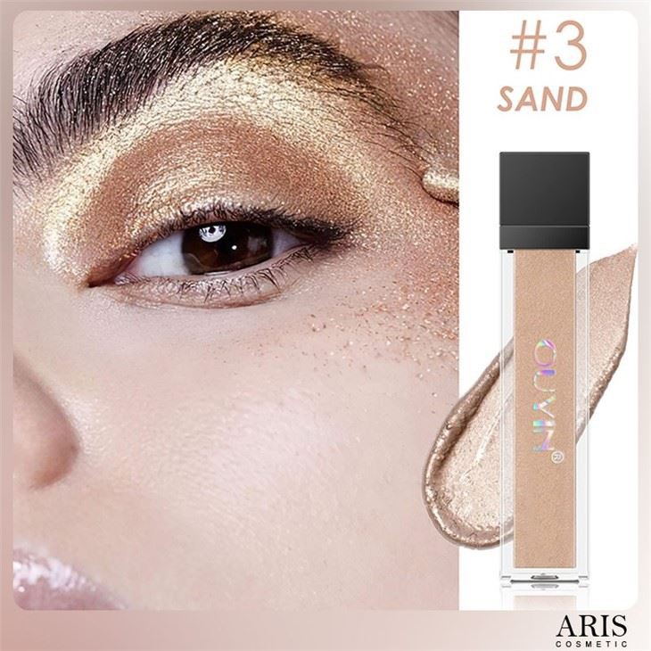 Shimmer Metallic Eyeshadow Liquid Long Lasting Effect Waterproof Shiny Eyeshadow Pencil Eye Makeup